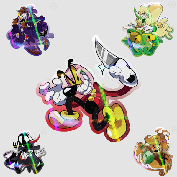 [SINKING ROAD] Die Cut STICKERS (PART 2: "Bad Karma")