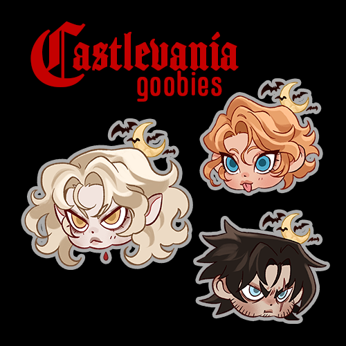 【Castlevania】- Goobie Keychains
