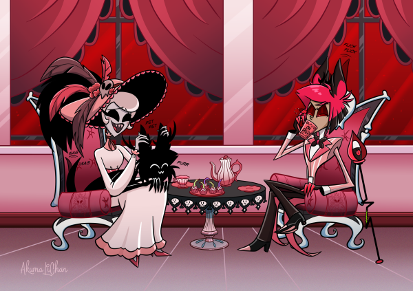 Radiorose Shadowy Affections A4 Print