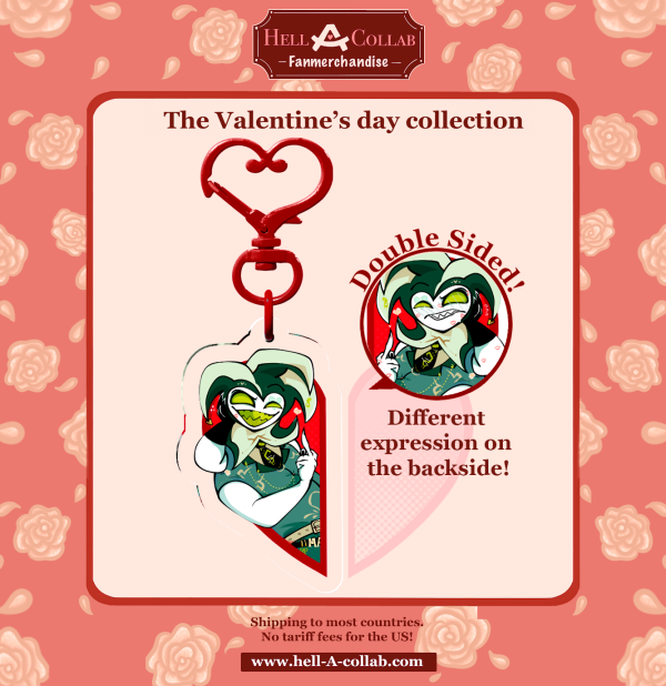 Mammon ; sin of greed keychain Valentine’s day - Date Night