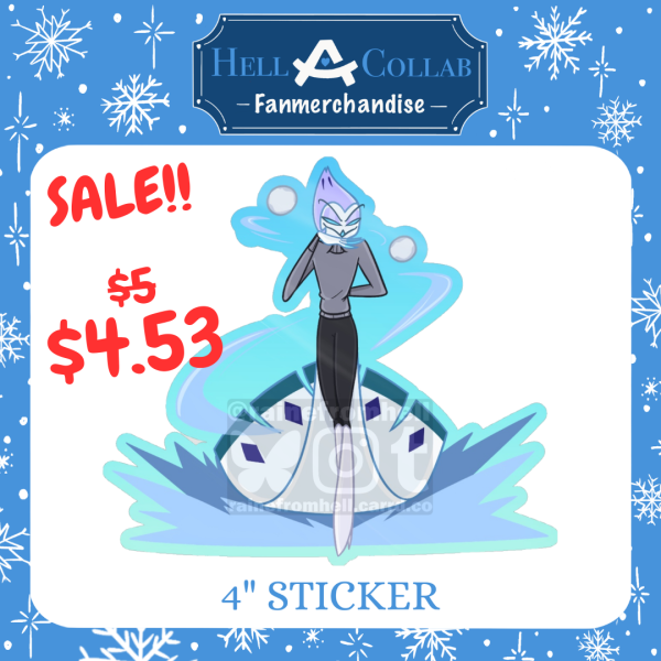 [Sticker] Andrealphus Snowball Fight Collaboration | Helluva Boss