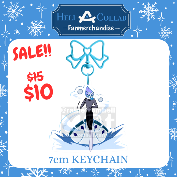 [Keychain] Andrealphus Snowball Fight Collaboration | Helluva Boss