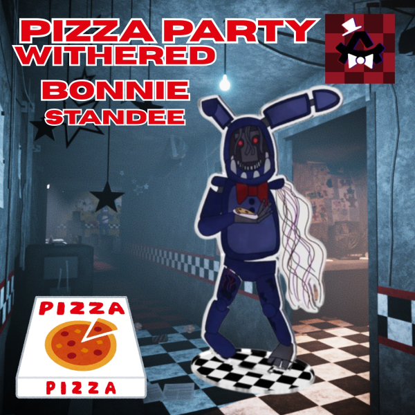 [PIZZA PARTY] Withered Bonnie (standee)