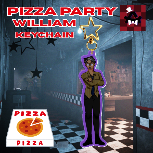 FNAF William Afton | Keychains