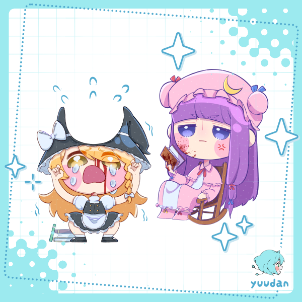 "Catching an Annoying Thief" Acrylic Stand Series  [Touhou Project/fanmerch]