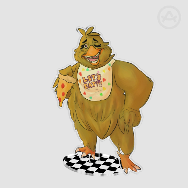 Chica (One Sided Standee) FNAF Collab