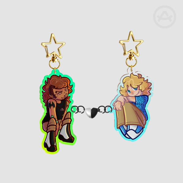 Kyle and Kenneth Magnet Keychains