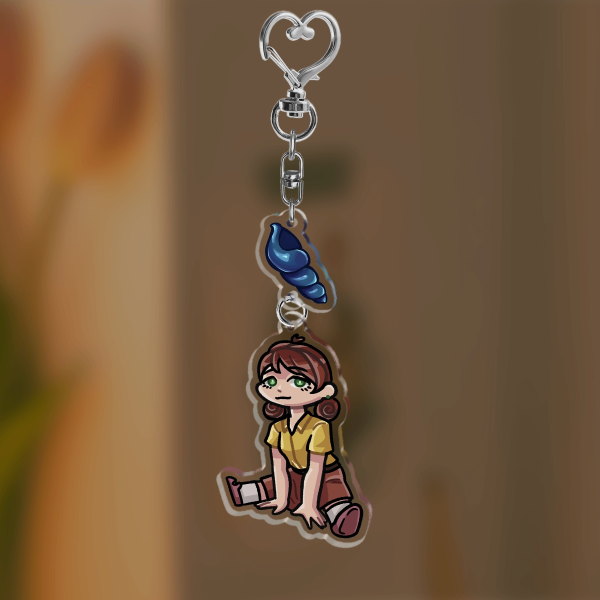 Penny Mermaid Pendant STARDEW VALLEY Acrylic Keychain