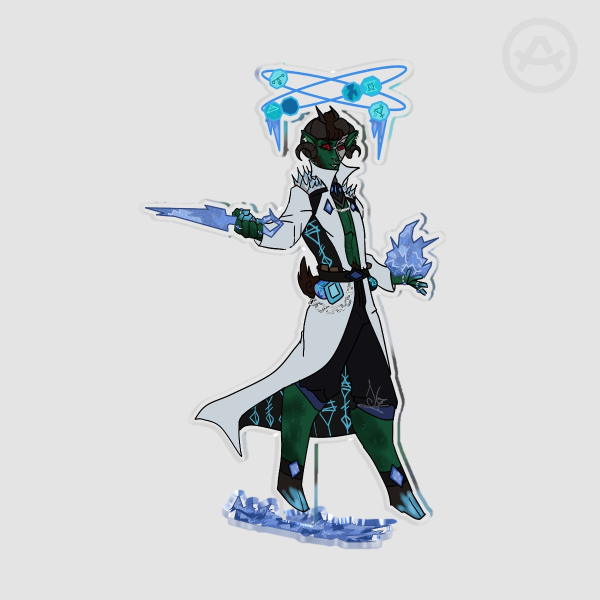 Ice Mage Docm77-Acrylic Standee