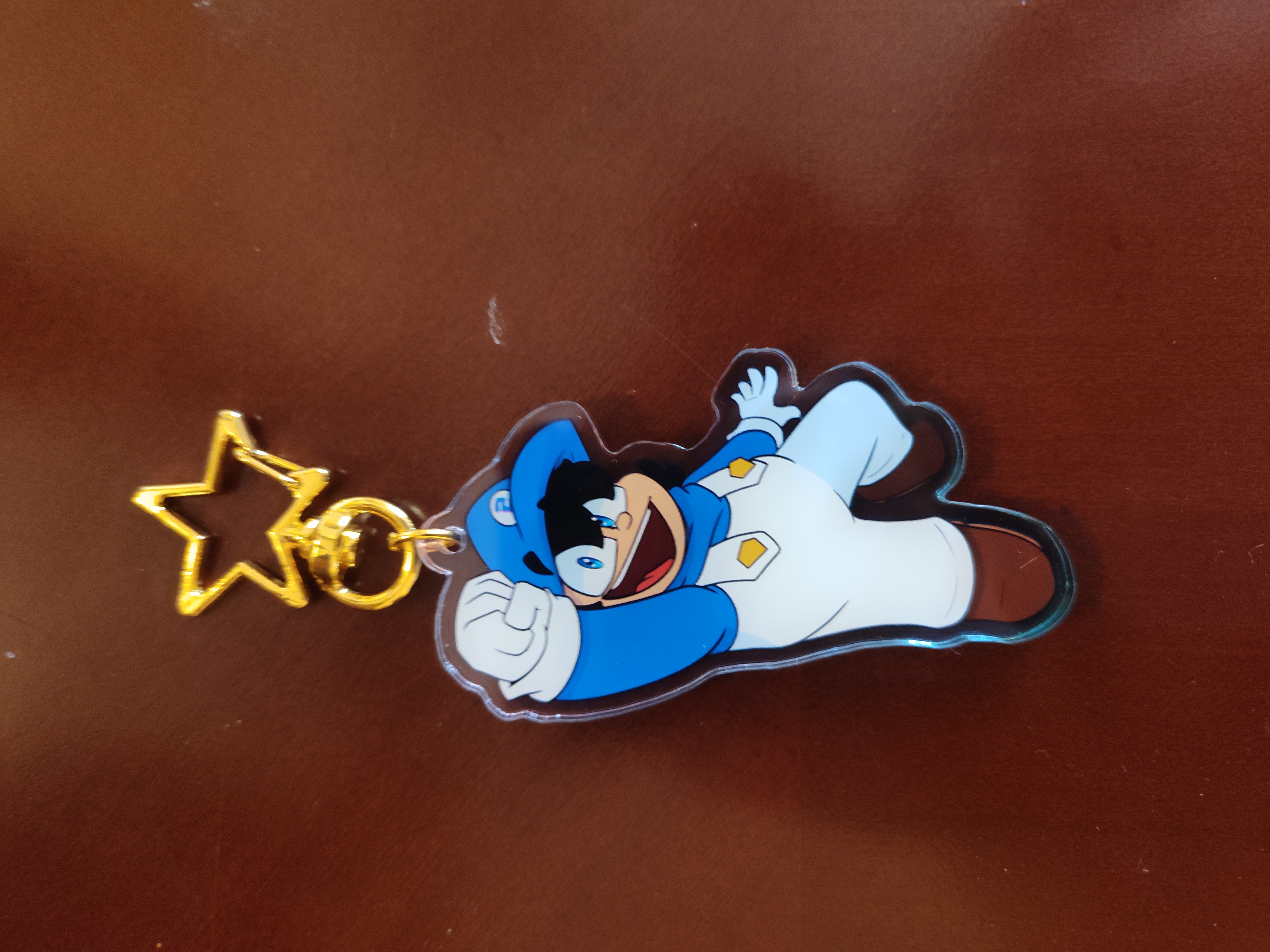 Colored SMG3 Acrylic Keychain by Trap Sánchez - ACGGOODS