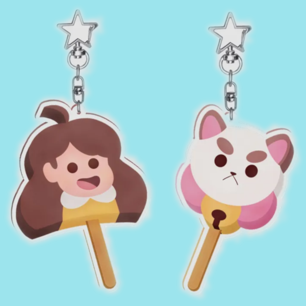 Bee and Puppycat Popsicle Keychain Bundle