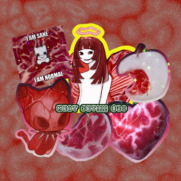 Meat Sticker Set
