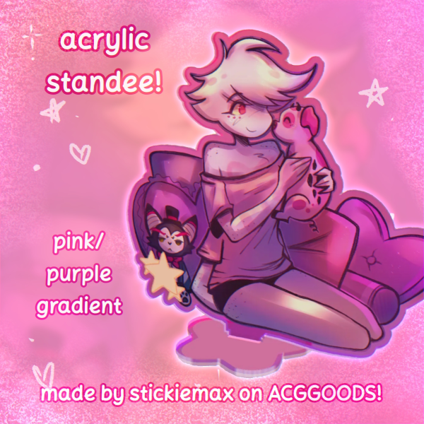 Angel & Nugs Acrylic Standee