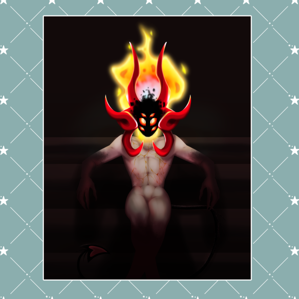 Demon Lucifer Poster Printing