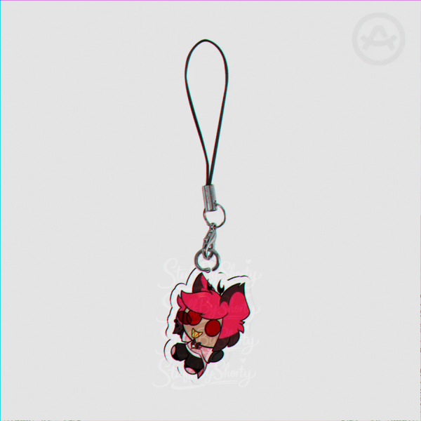 Hazbin Hotel- Alastor Phone Charm