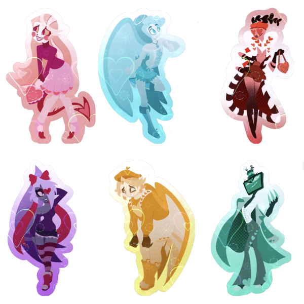 Valentine’s 2026 Hazbin Hotel Stickers