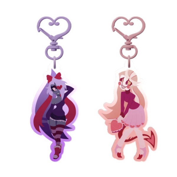 Chaggie Valentines 2026 Keychain Set