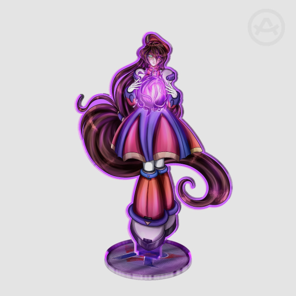 Iris Colored Edge Acrylic Standees [Mega Man X]