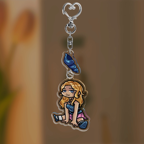 Haley Mermaid Pendant STARDEW VALLEY Acrylic Keychain
