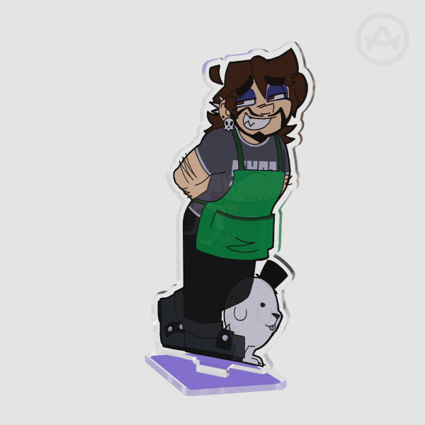 SMG3 & Eggdog Standee