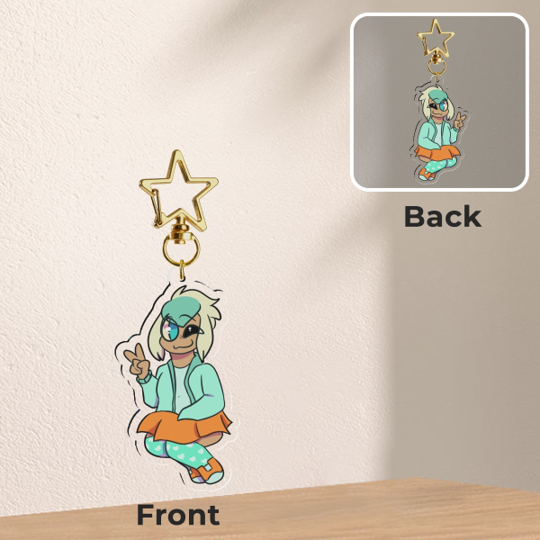 Warframe Aoi Keychain