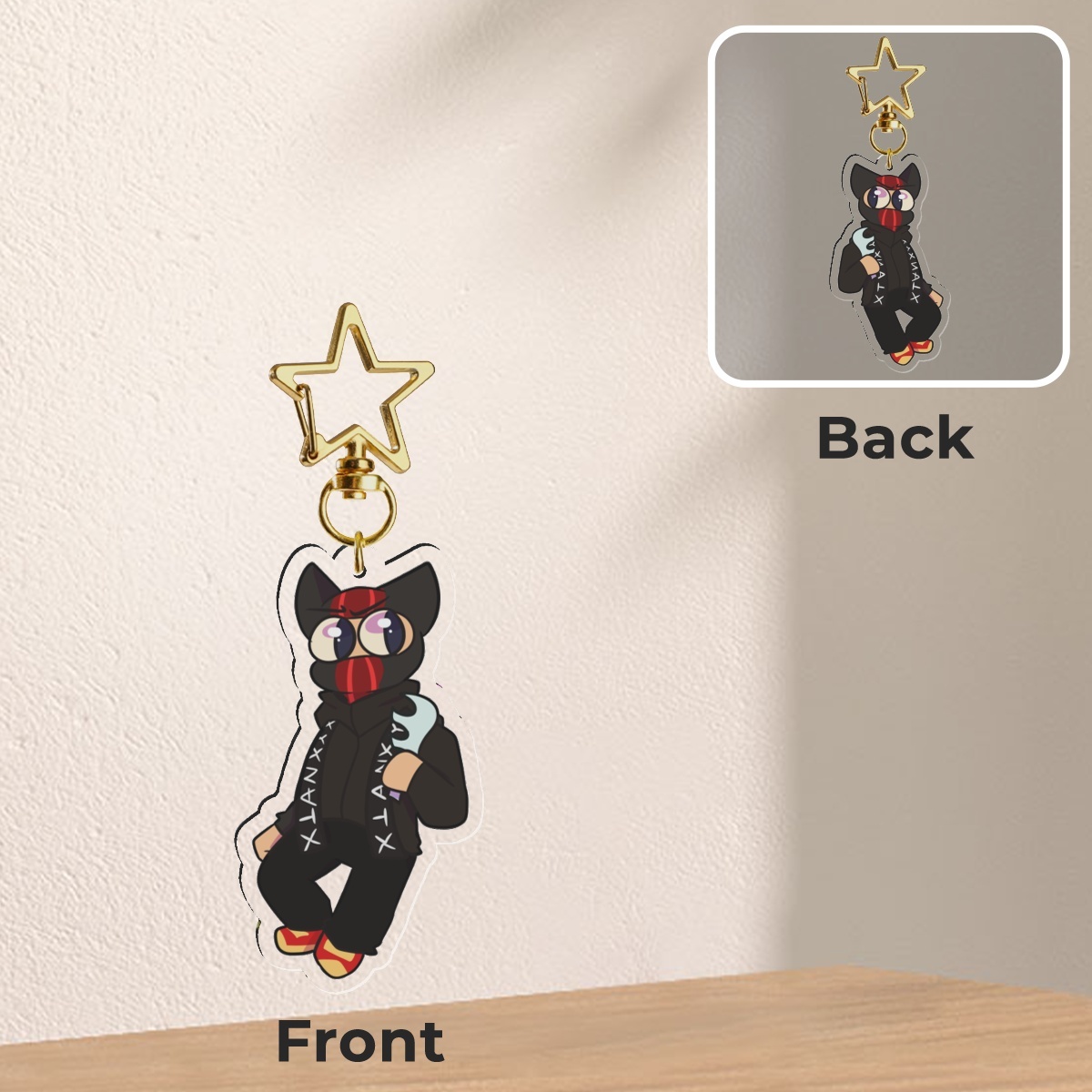 Twenty One Pilots Clancy Keychain