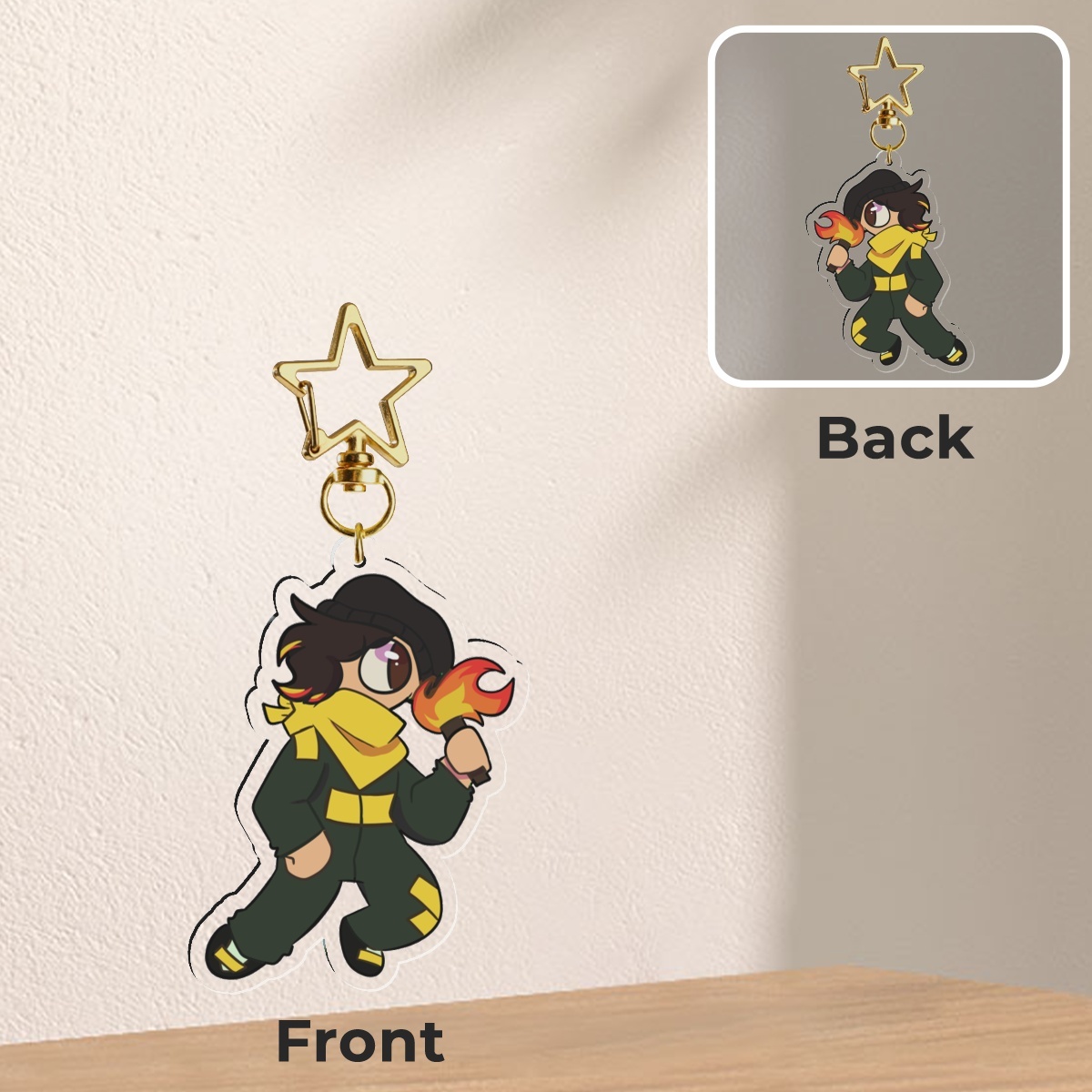 Twenty One Pilots Torchbearer Keychain