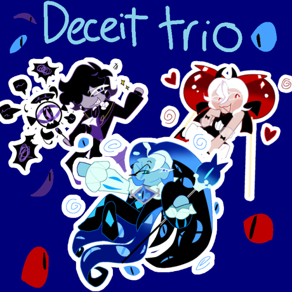 [COOKIE RUN] Deceit Trio Sticker Bundle