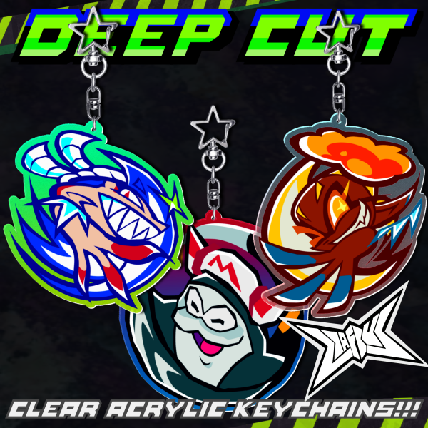 DEEP CUT Acrylic Keychains
