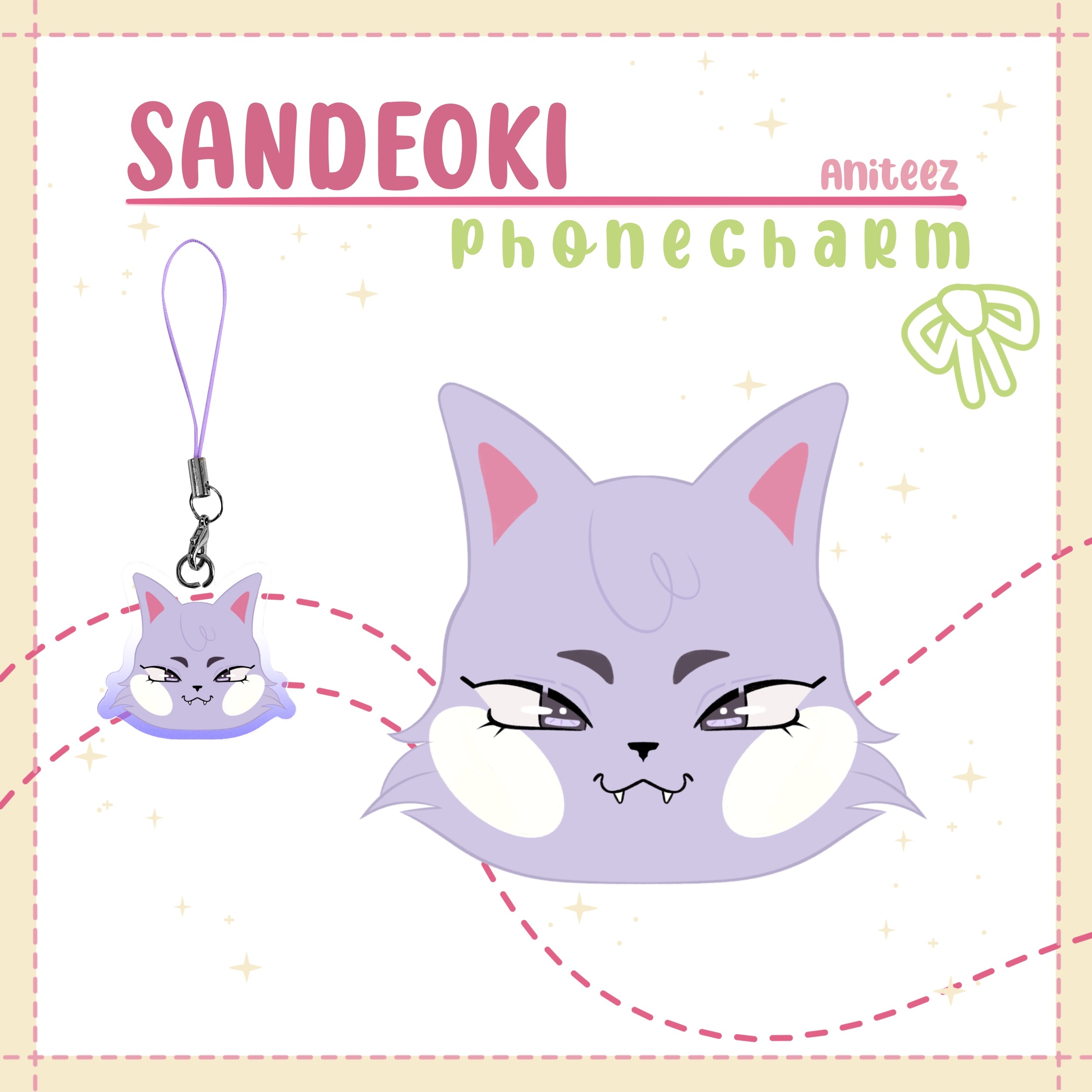 Aniteez phone charm: Sandeoki