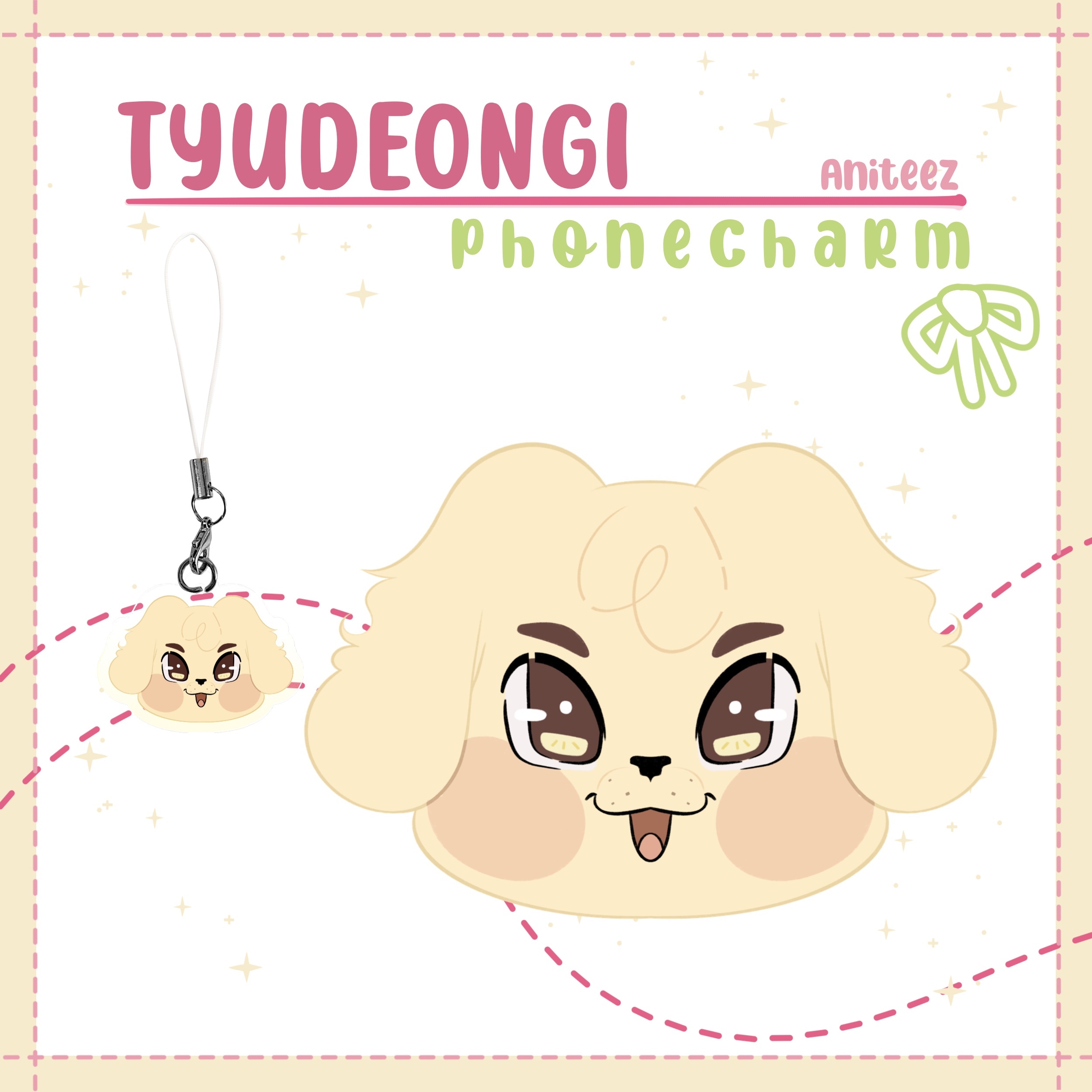 Aniteez phone charm: Tyudeongi