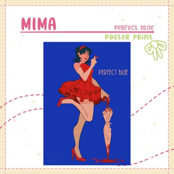 Perfect Blue: Mima print