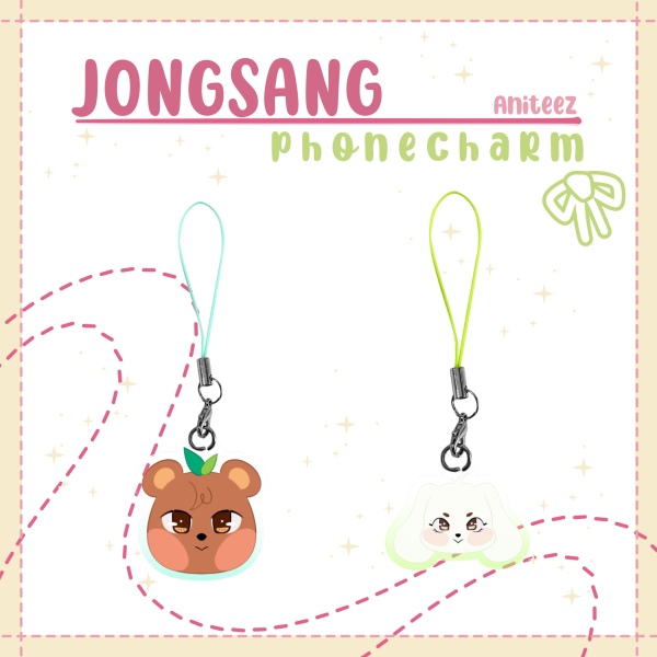 Aniteez phone charm set: Jongsang