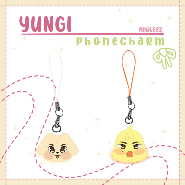 Aniteez phone charm set: Yungi