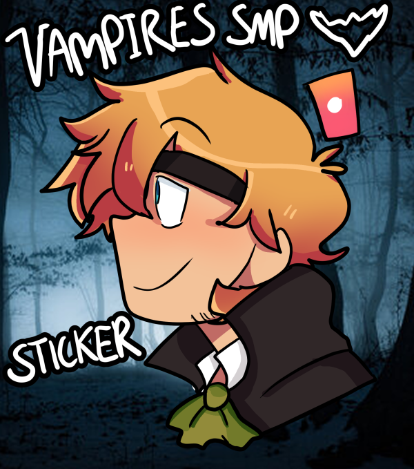 Vampires smp Martyn Inthelittlewood Sticker