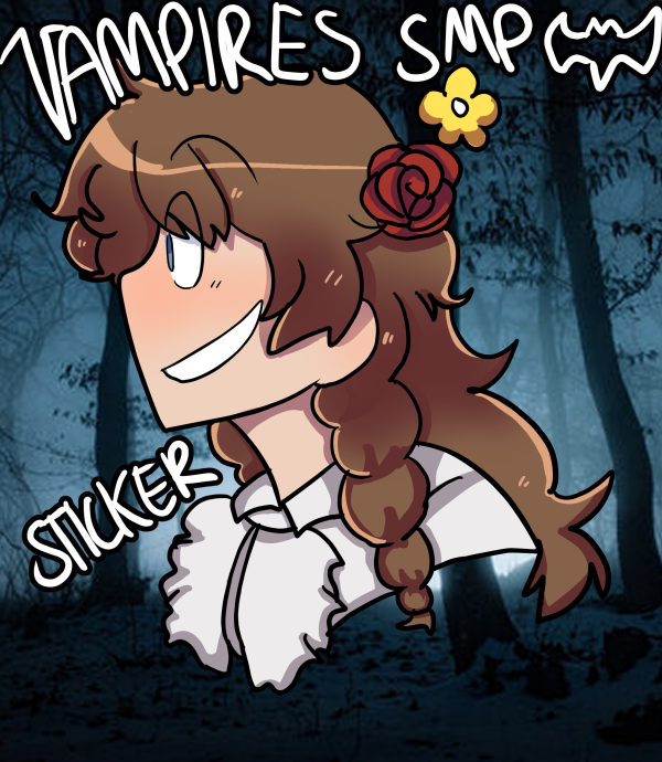 Vampires smp Pearl Sticker