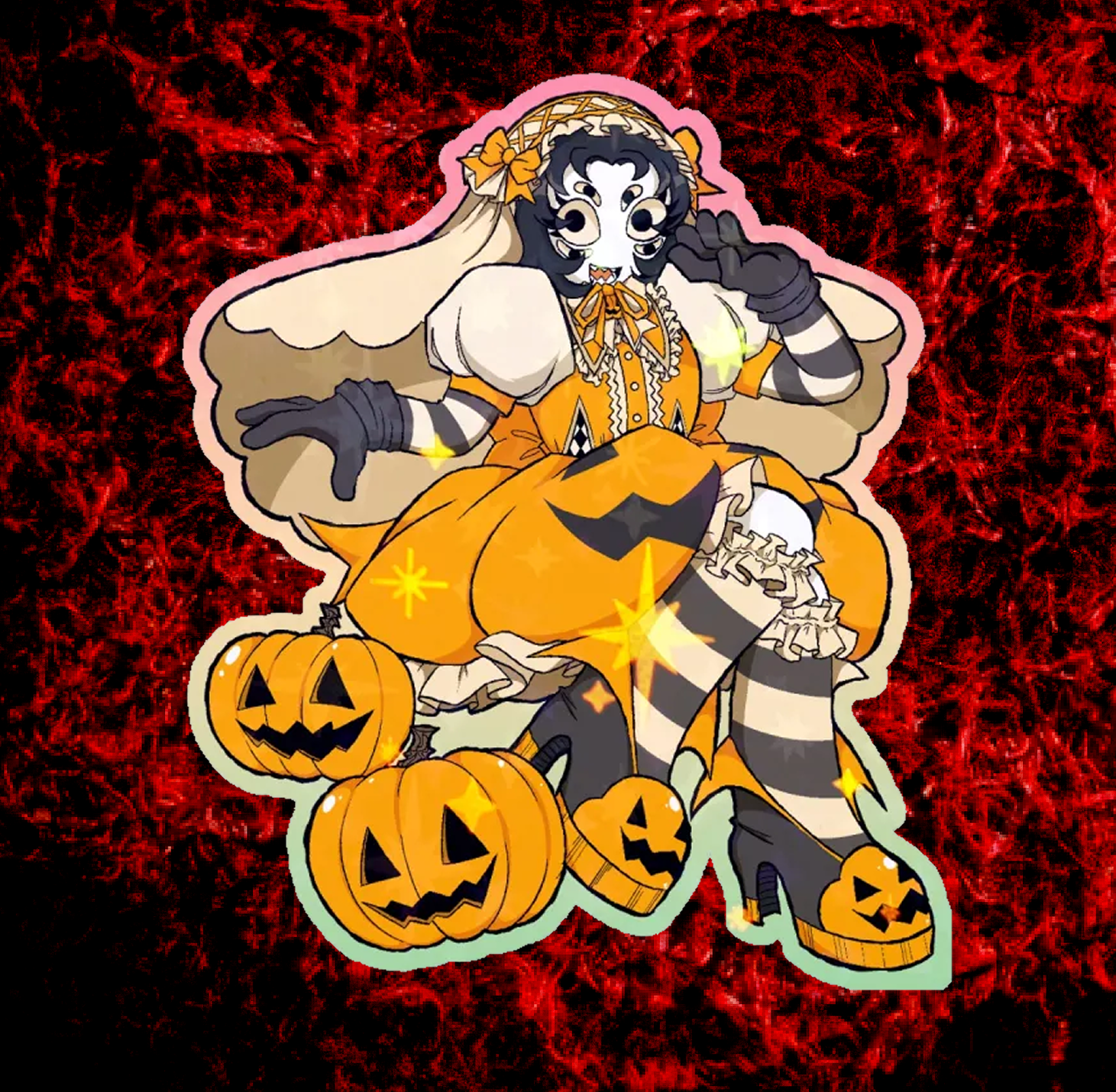 Halloween Mimmie 2025 Sticker