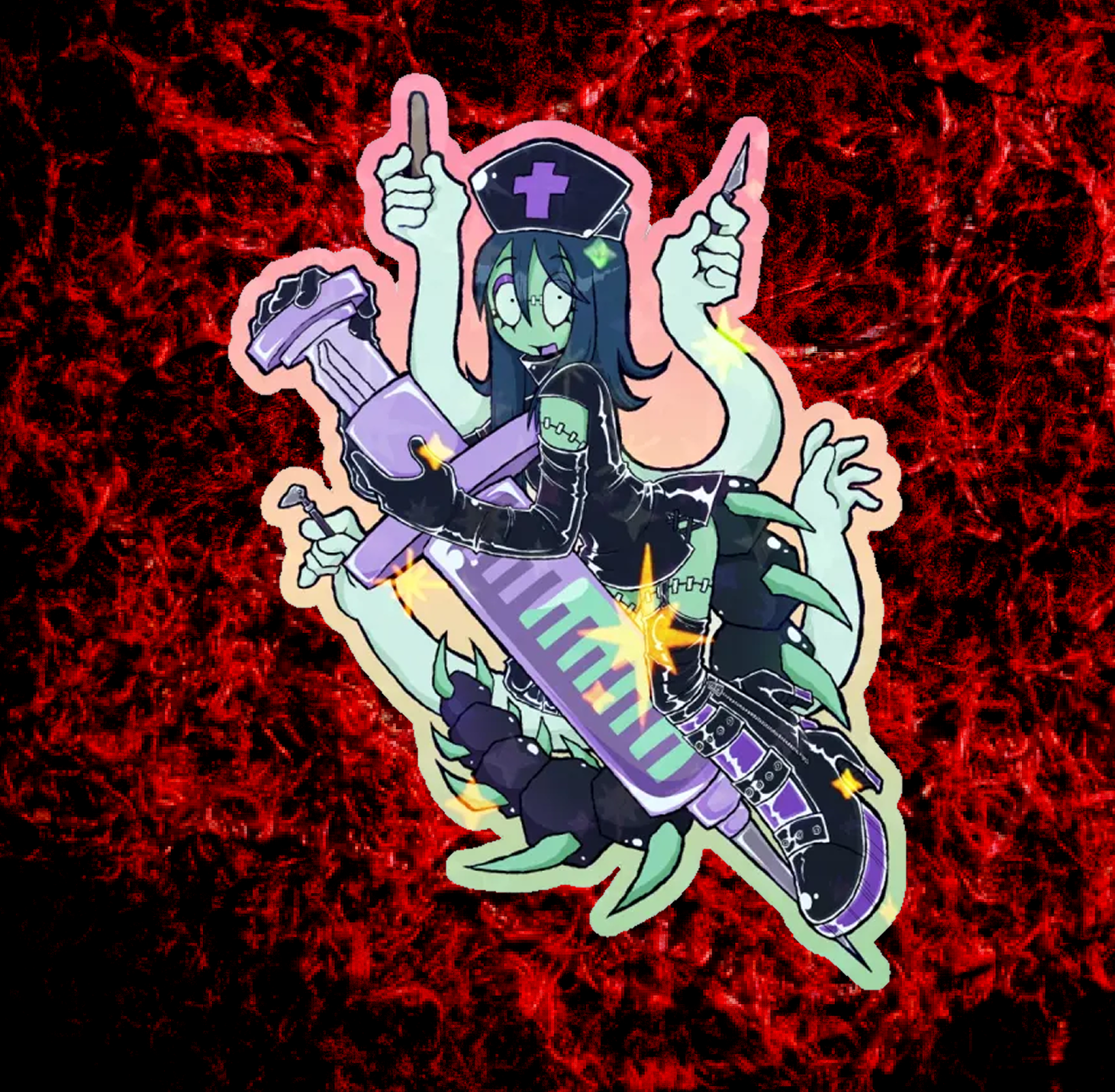 Halloween Nikoli 2025 Sticker