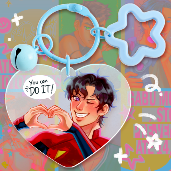 [TWO SIDE] JON Acrylic Keychain