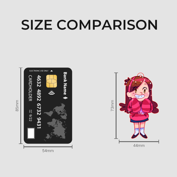 Mabel Pines Full Bleed Acrylic Keychain