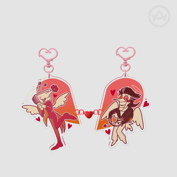 Spamtenna Magnet Keychains