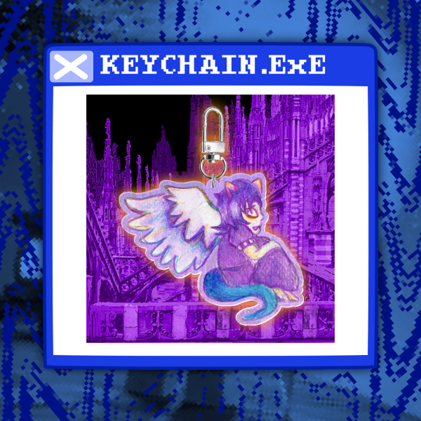 [Homestuck]Dead Derse Nepeta Keychains