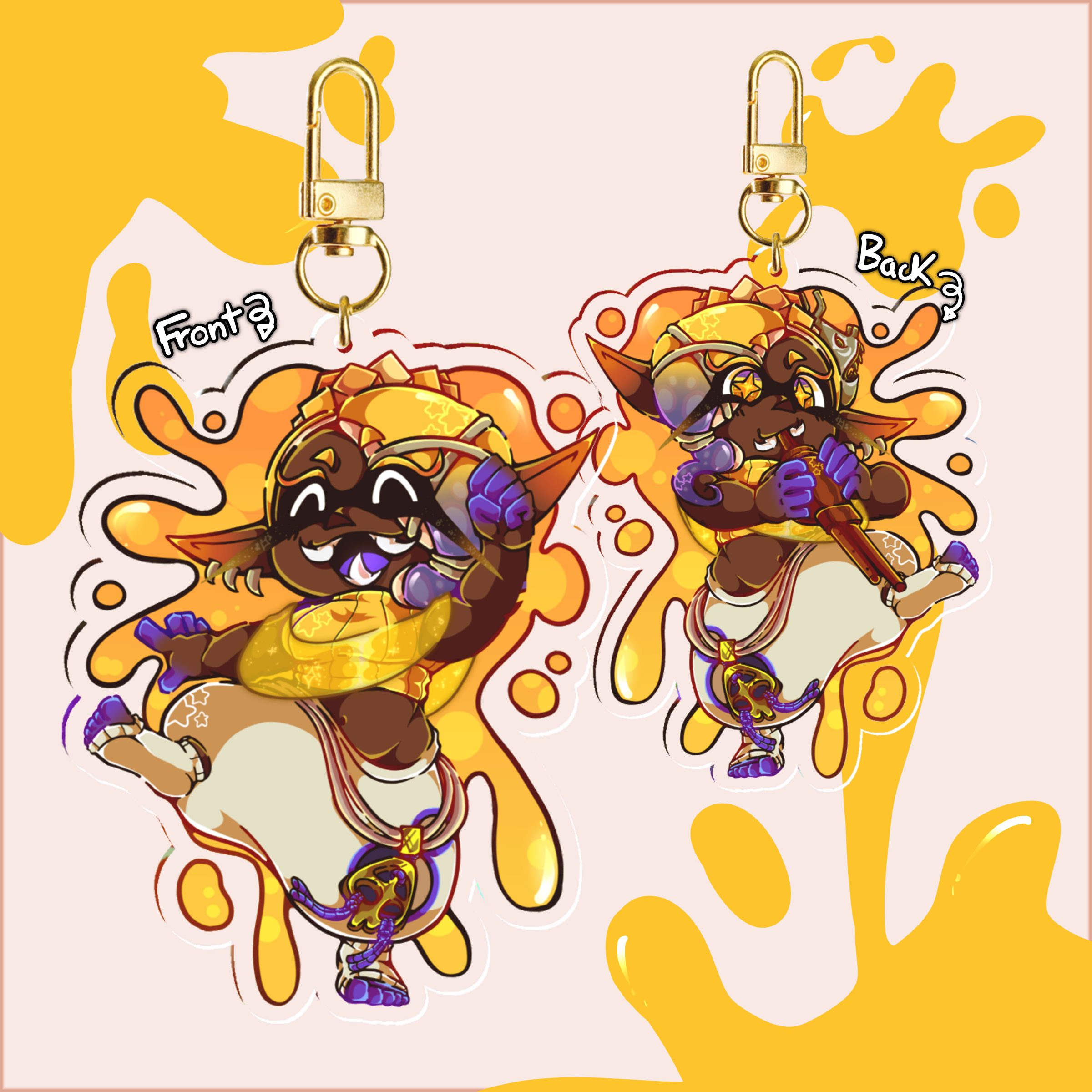 Frye Splatoon Keychain