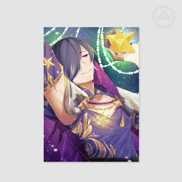 Belphegor and stars v1 Poster (5.83"x8.27")