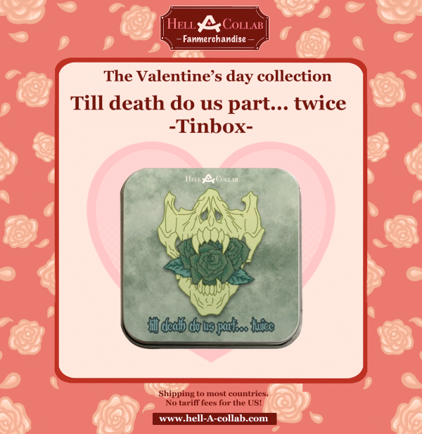 [Hell-A-Collab] Valentines - Date Night - Metal Storage Tin box