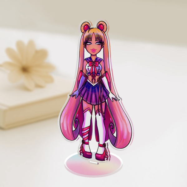 Sailor Moon Doll Clear Acrylic Standee