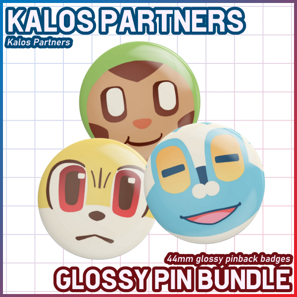 Kalos Partners - Glossy Pin Bundle [PKMN]