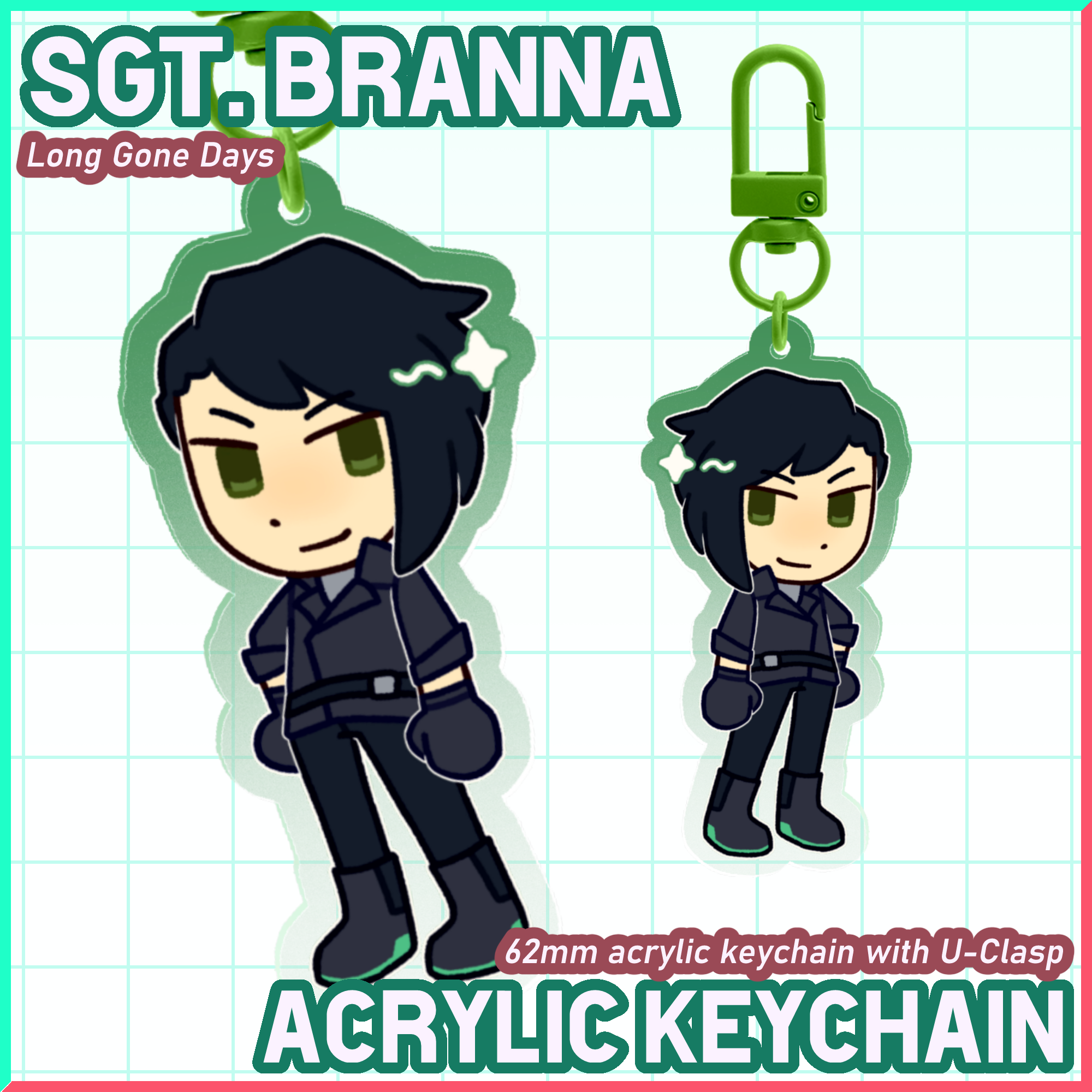 Branna - Acrylic Keychain [Long Gone Days]