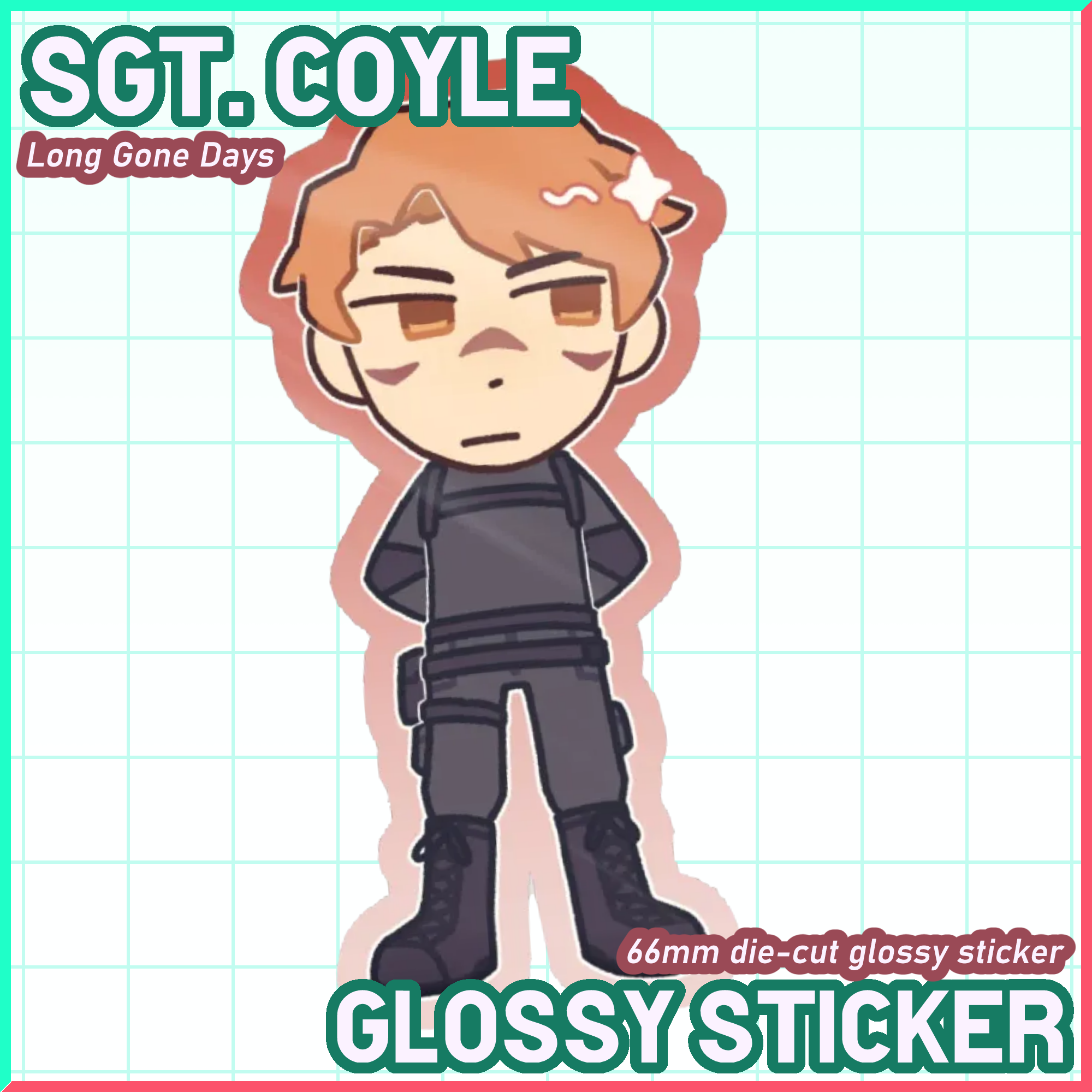 Coyle - Glossy Sticker [Long Gone Days]