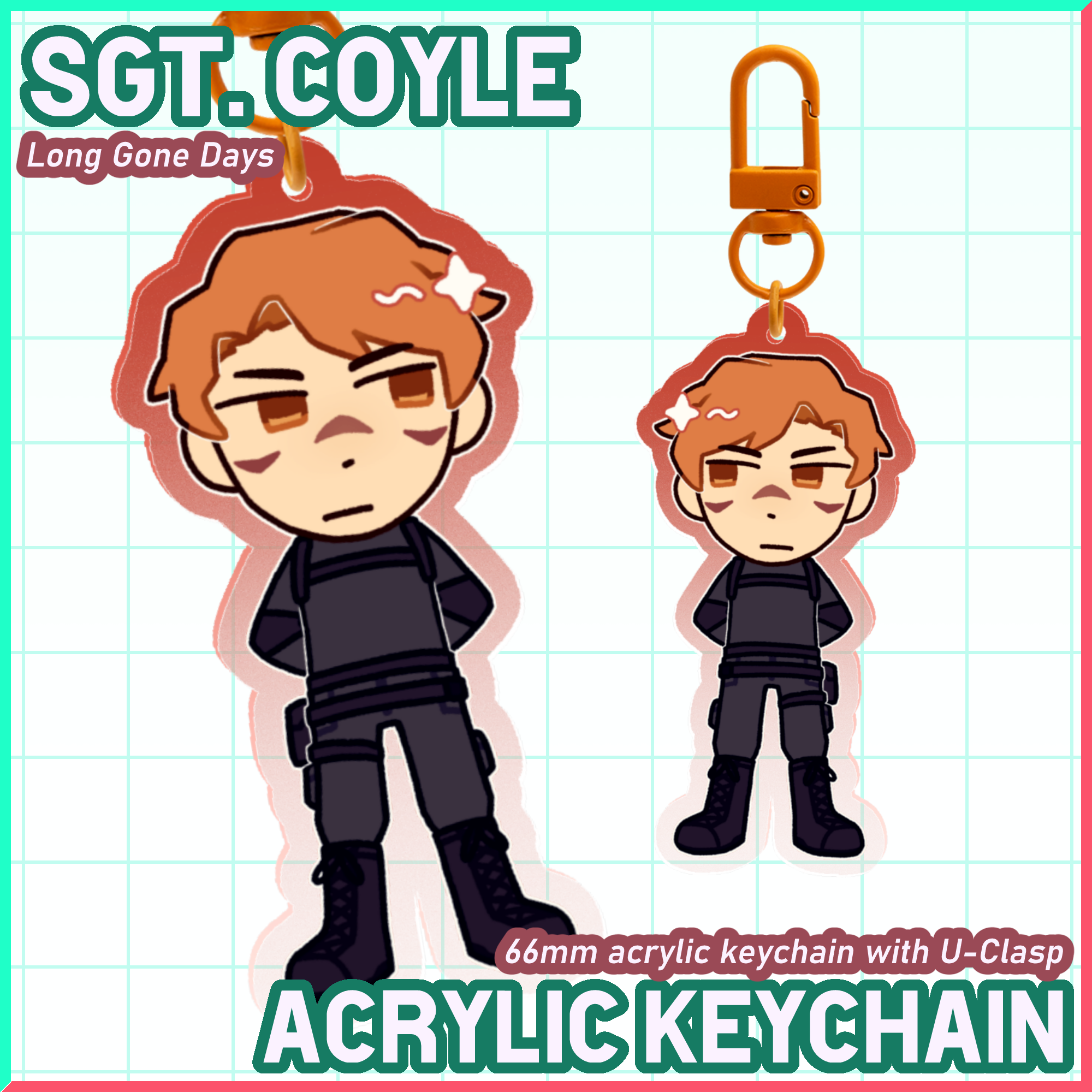 Coyle - Acrylic Keychain [Long Gone Days]